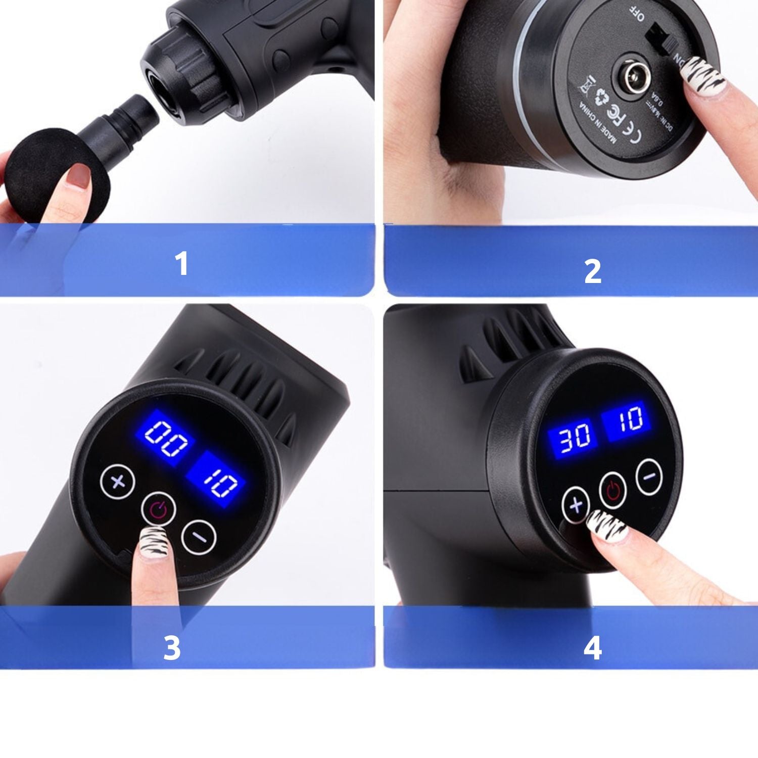 FlexiRelax™ - Massager Gun - Kakuny