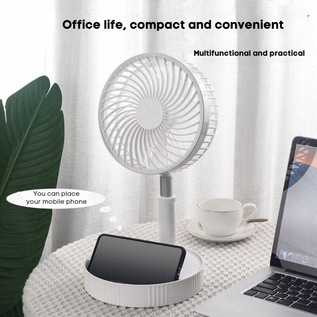 FoldAir™ - Portable Retractable Wireless Fan - Kakuny