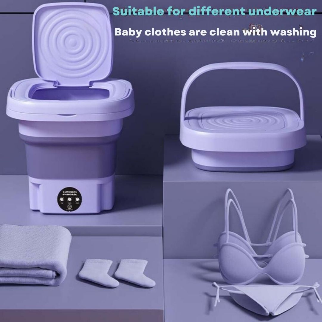 FoldWashPro™ - Washing And Spinning On The Go - Kakuny